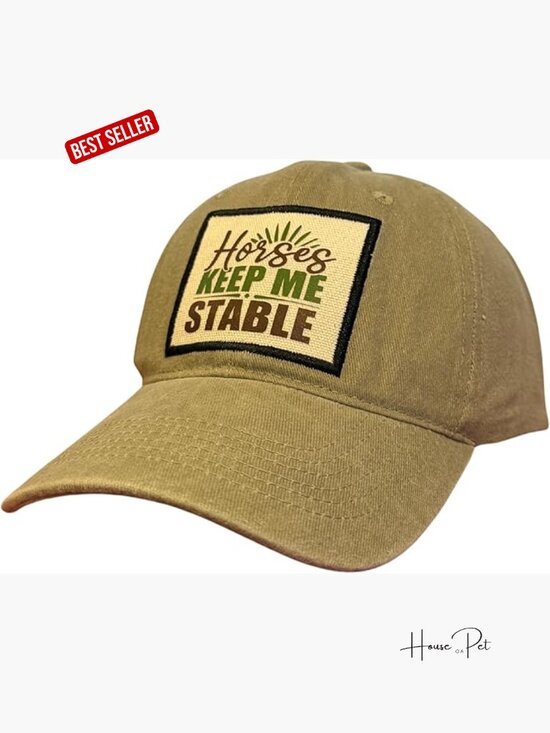 Funny Dad Hat, Unisex Cotton Baseball Cap, Adjustable Travel Hat